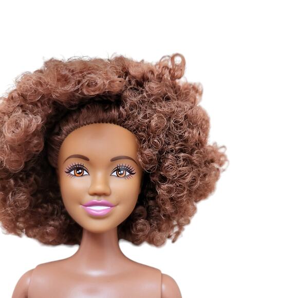 New AA Dressed Doll in Barbie Outfit Blue B Top Irridesecent Skirt White Shoes - Picture 5 of 16